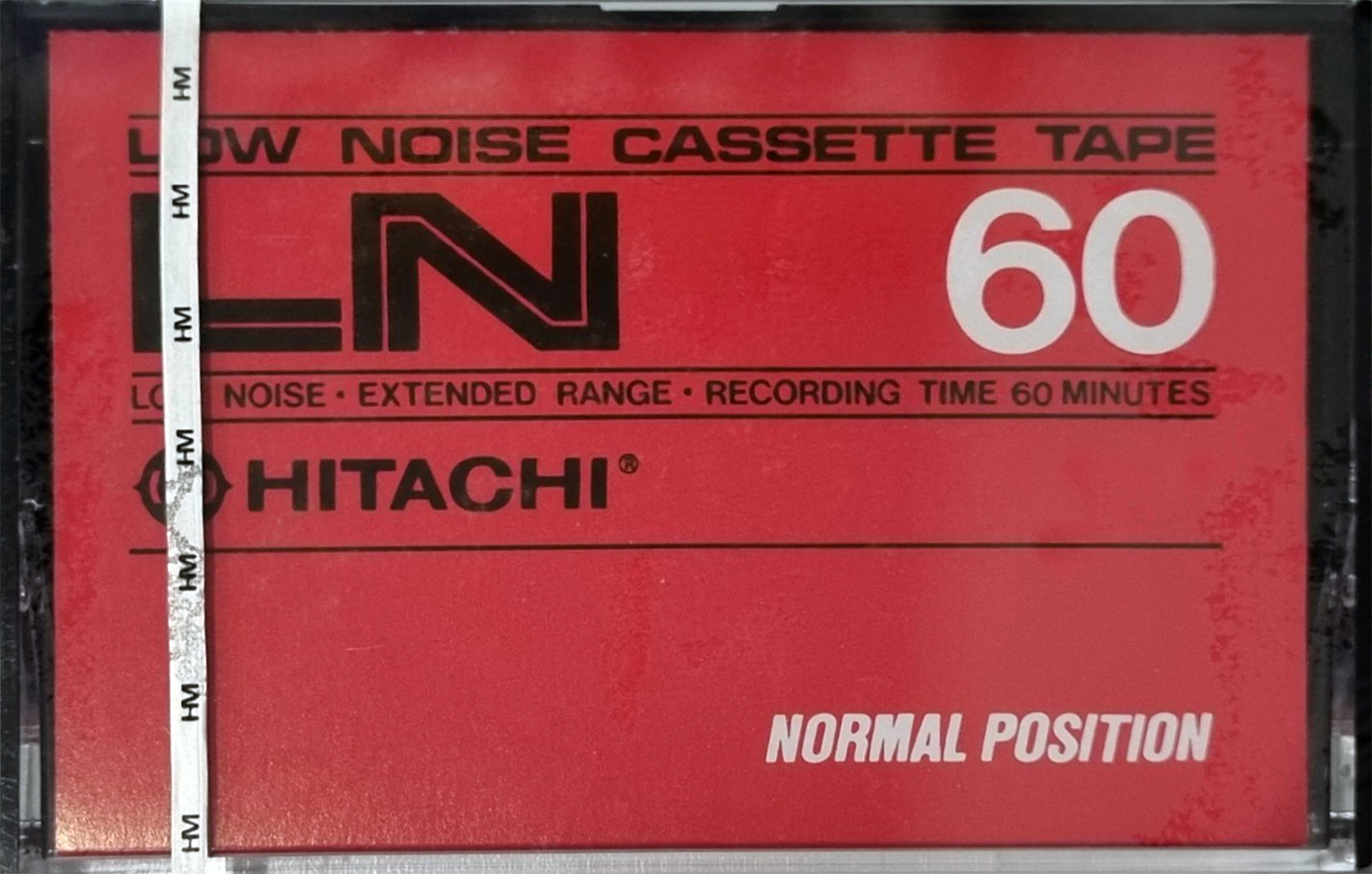 Compact Cassette Hitachi LN 60 Type I Normal 1976 Japan