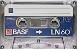 Compact Cassette BASF 60 Type I Normal 1981 Japan