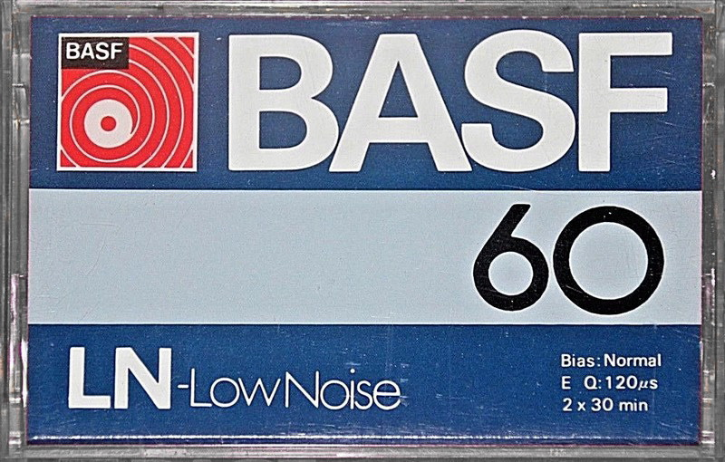 Compact Cassette BASF 60 Type I Normal 1981 Japan