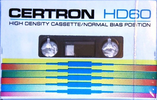 Compact Cassette Certron HD 60 Type I Normal 1976 Hong Kong