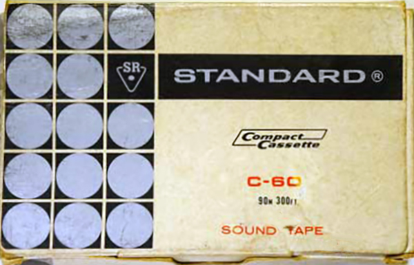 Compact Cassette Standard 60 Type I Normal 1970 Japan