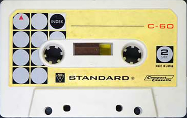Compact Cassette Standard 60 Type I Normal 1970 Japan