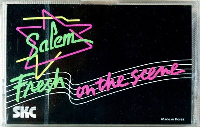Compact Cassette SKC GX 60 "Salem Fresh on the scene" Type I Normal 1989 USA
