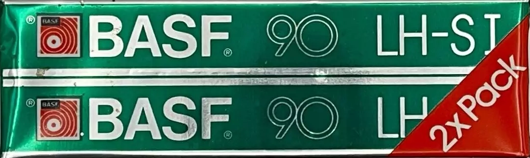 2 pack BASF LH Super I 90 Type I Normal 1985 Europe