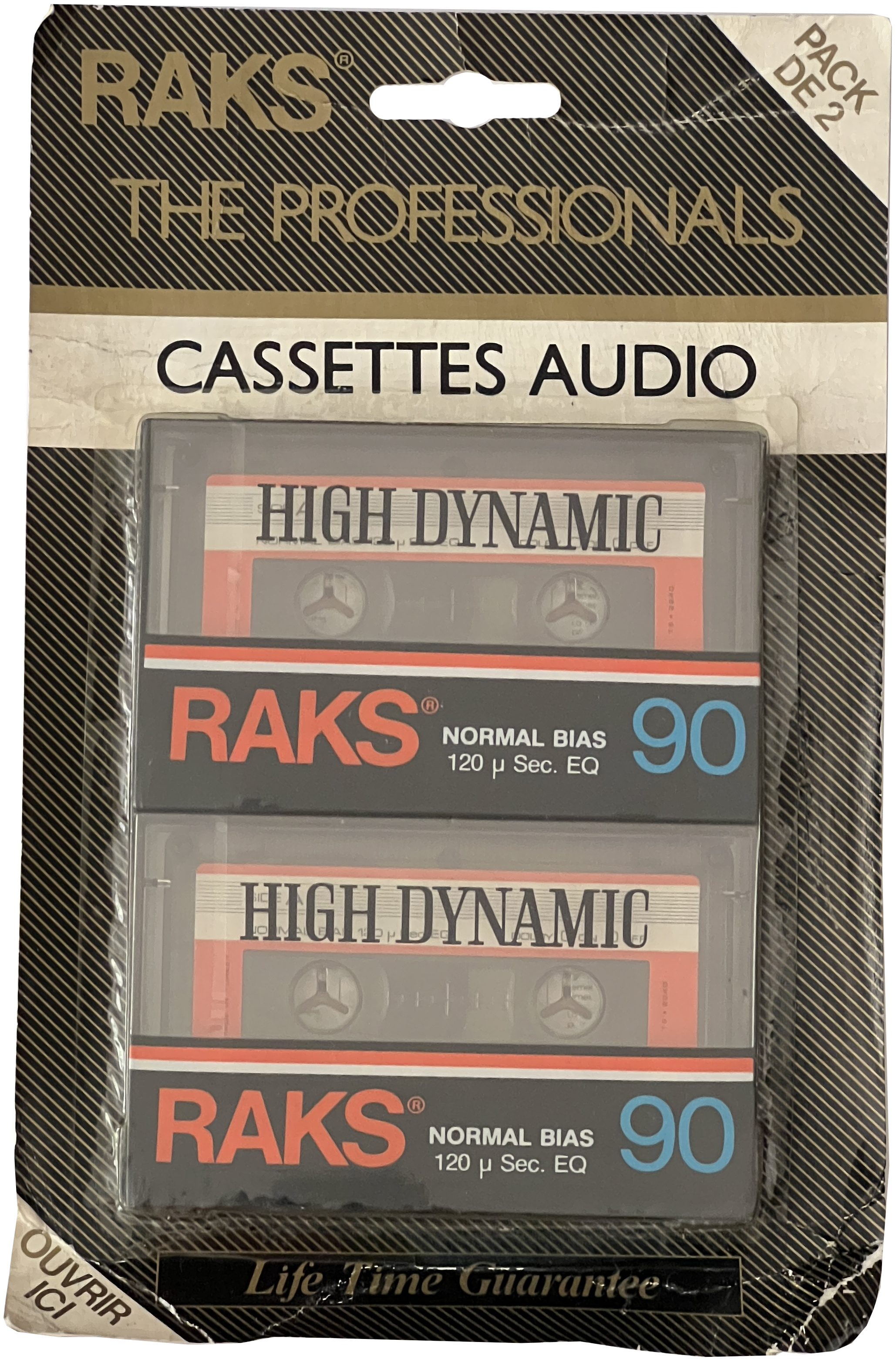 Blister RAKS High Dynamic 90 Type I Normal 1979 France