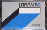 Compact Cassette Loran 60 Type II Chrome 1981 USA