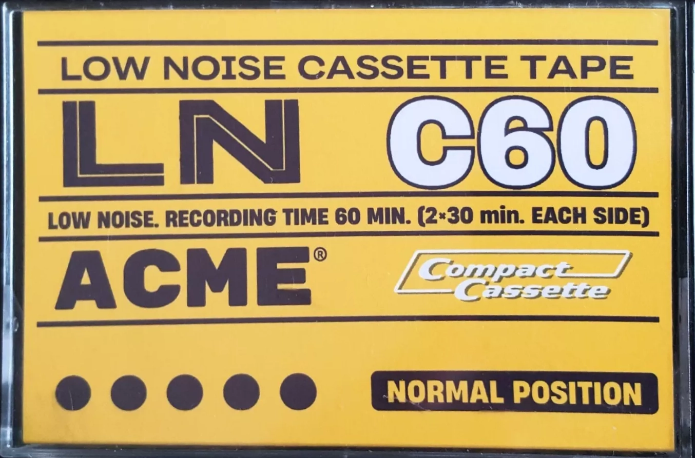 Compact Cassette: Unknown Acme -  60