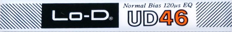 Compact Cassette Lo-D UD 46 Type I Normal 1983 Japan