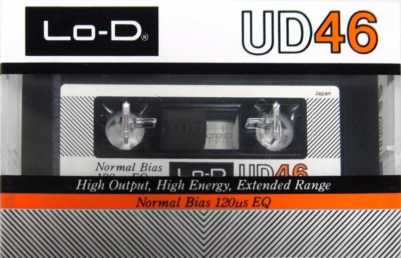 Compact Cassette Lo-D UD 46 Type I Normal 1983 Japan