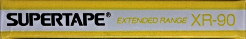 Compact Cassette SUPERTAPE XR 90 "44-922" Type I Normal 1988 Canada