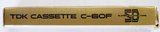 Compact Cassette TDK SD 60 "C-60F" Type I Normal 1968 Japan