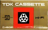 Compact Cassette TDK SD 60 "C-60F" Type I Normal 1968 Japan