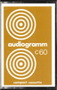 Compact Cassette Audiogramm 60 Type I Normal 1979 France