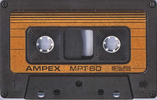 Compact Cassette Ampex MPT 60 Type IV Metal 1982 USA