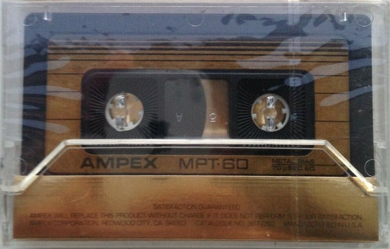 Compact Cassette:  Ampex - MPT 60