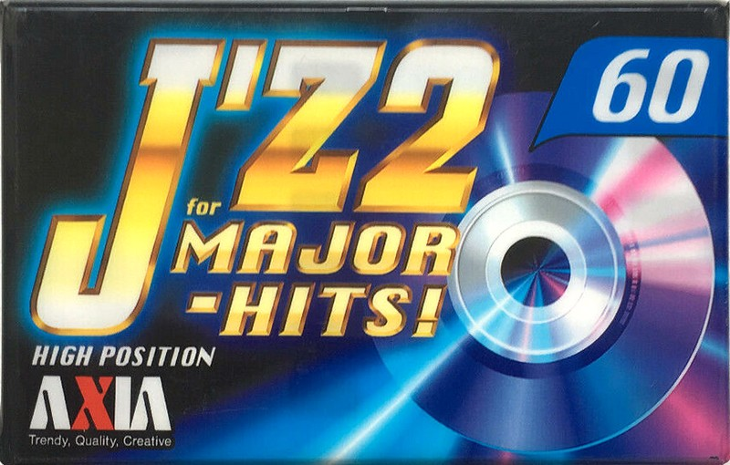 Compact Cassette AXIA J`z 2 60 "JZ2H 60" Type II Chrome 1998 Japan