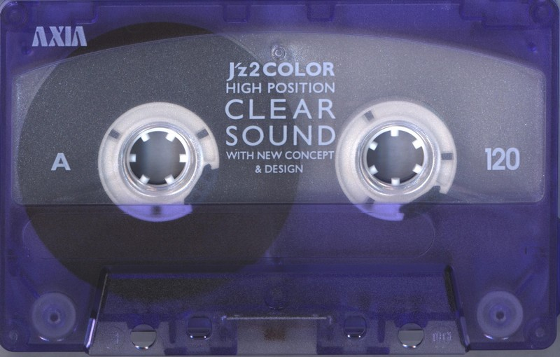 Compact Cassette AXIA J`z 2 Color 120 "JZ2J 120" Type II Chrome 2001 Japan