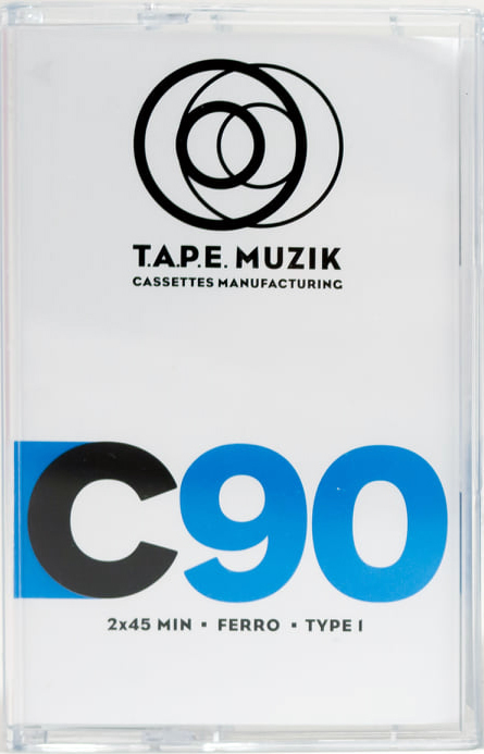 Compact Cassette T.A.P.E. MUZIK 90 Type I Normal 2024 Worldwide