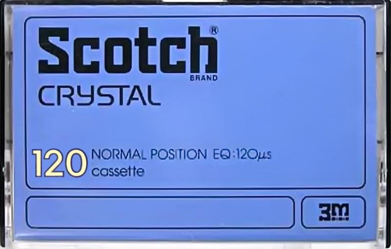 Compact Cassette Scotch Crystal 120 Type I Normal 1977 Japan