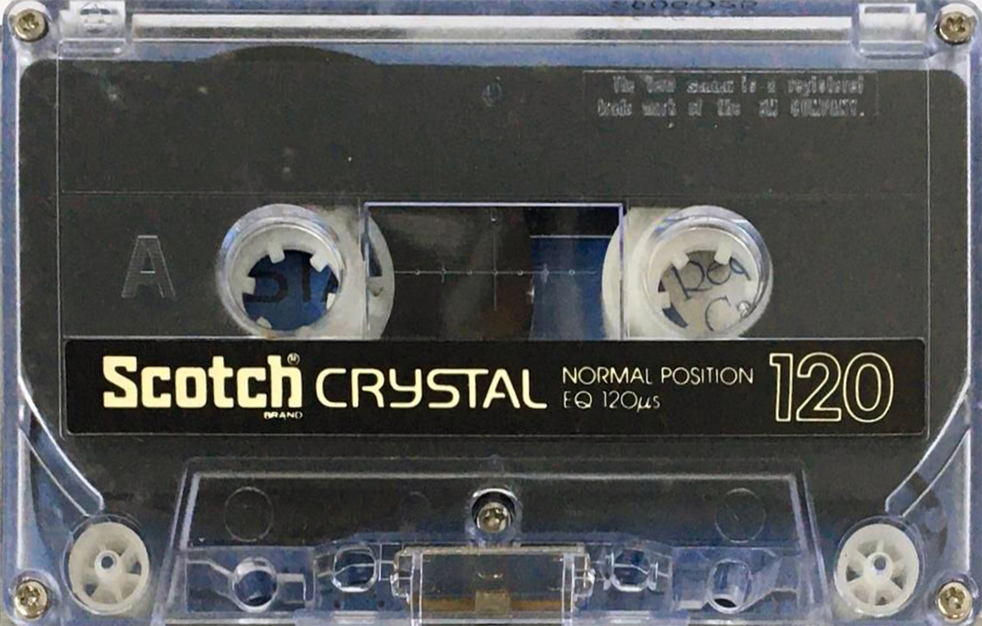 Compact Cassette Scotch Crystal 120 Type I Normal 1977 Japan