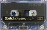 Compact Cassette Scotch Crystal 120 Type I Normal 1977 Japan