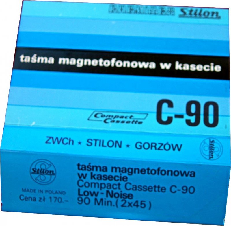 Compact Cassette Stilon 90 Type I Normal Poland