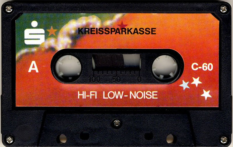 Compact Cassette Sparkasse 60 "Kreissparkasse" Type I Normal Germany