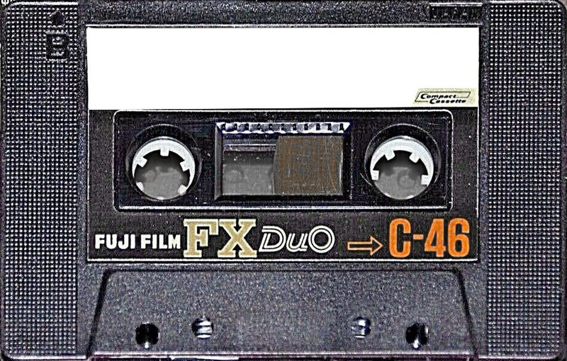 Compact Cassette Fuji Film FX Duo 46 Type I Normal 1974 Japan