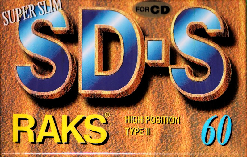 Compact Cassette: RAKS  - ED-S 60