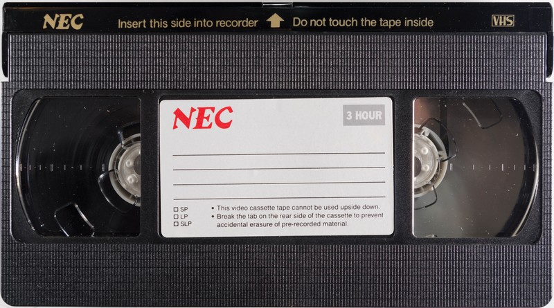 VHS, Video Home System:  NEC -  180