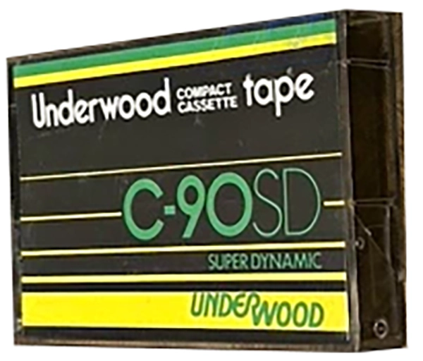 Compact Cassette Underwood SD 90 Type I Normal UK