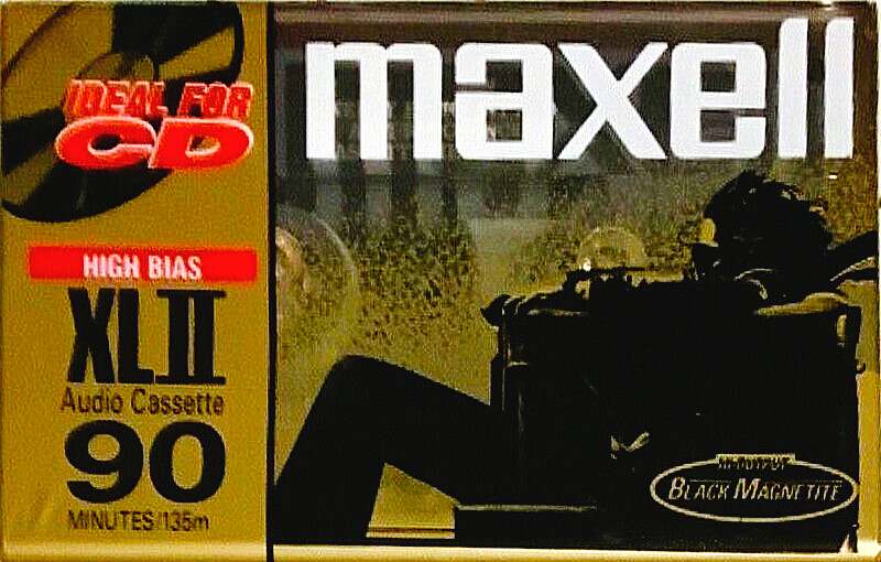 Compact Cassette Maxell XLII 90 Type II Chrome 1998 North America