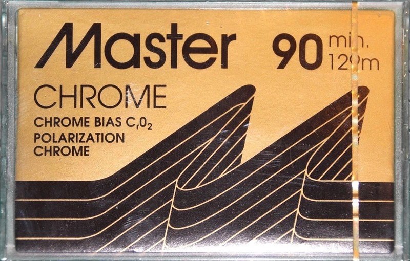 Compact Cassette Master 90 Type II Chrome North America