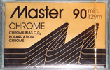 Compact Cassette Master 90 Type II Chrome North America
