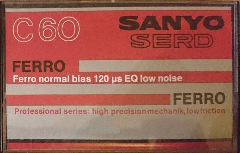 Compact Cassette:  Sanyo - Serd 60