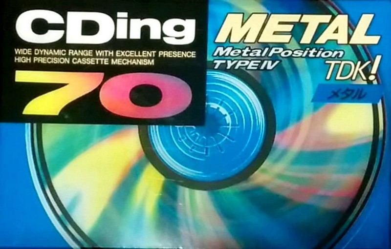 Compact Cassette: TDK  - CDing-Metal 70