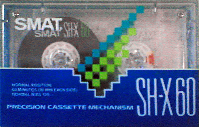 Compact Cassette Smat SH X 60 Type I Normal 1989 South Korea