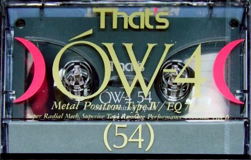 Compact Cassette: Taiyo Yuden Thats - OW-4 54