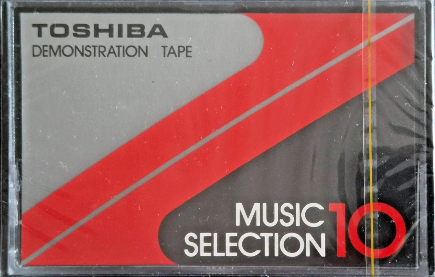 Compact Cassette Toshiba 10 "Music Selection" Demonstration Tape 1997 Japan