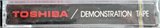 Compact Cassette Toshiba 10 "Music Selection" Demonstration Tape 1997 Japan