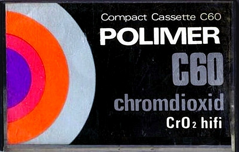 Compact Cassette Polimer 60 Type II Chrome 1976 Hungary