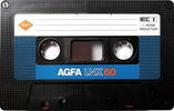 Compact Cassette AGFA LNX 60 Type I Normal 1985 Europe