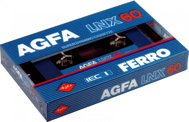 Compact Cassette AGFA LNX 60 Type I Normal 1985 Europe