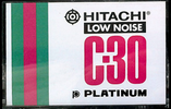 Compact Cassette Hitachi Platinum 30 Type I Normal 1970 Europe