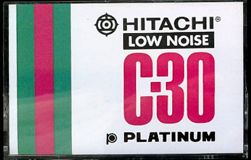 Compact Cassette: Maxell / Hitachi Hitachi - Platinum 30