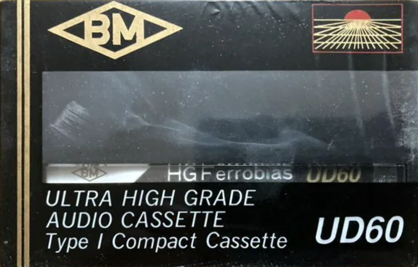 Compact Cassette BM UD 60 Type I Normal 1989 Unknown Country
