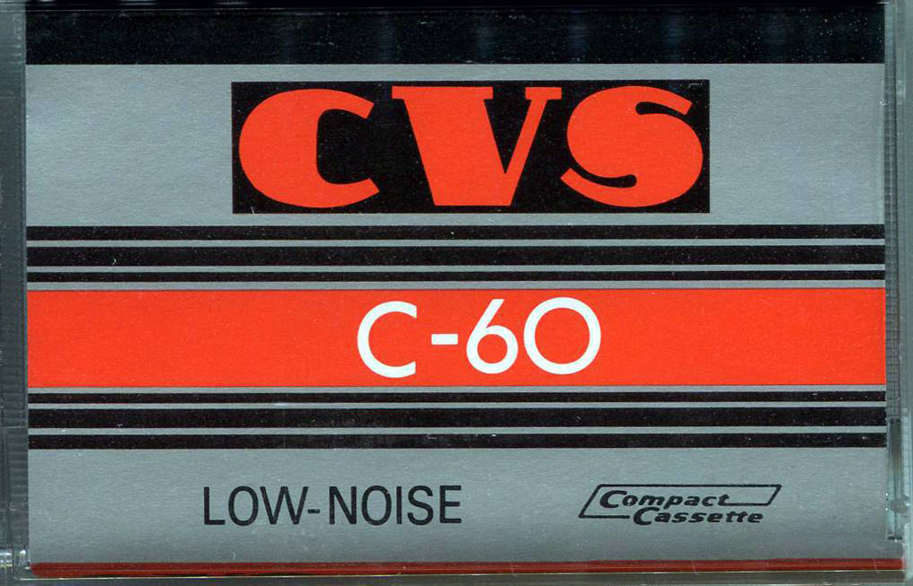 Compact Cassette CVS 60 Type I Normal Japan