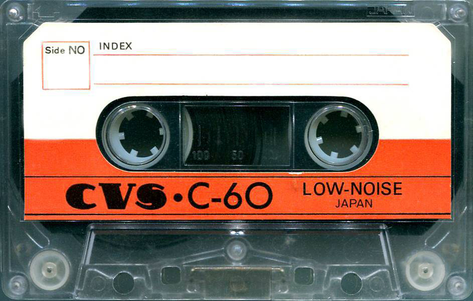 Compact Cassette CVS 60 Type I Normal Japan