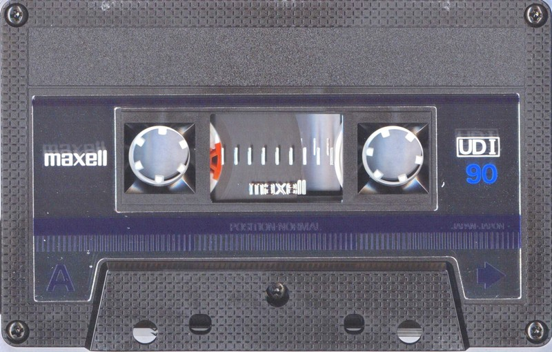 Compact Cassette Maxell UDI / UD1 90 Type I Normal 1985 Europe