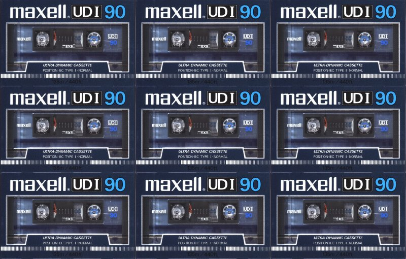 Compact Cassette: Maxell / Hitachi Maxell - UDI 90